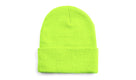 Custom Leather Patch Beanie
